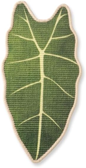 Premium Natural Sisal Botanical Leaf Cat Scratcher Mat, Extra Large Leaf-Shaped for Wall & Floor, Indoor Jungle Decor, Furniture Protector, Durable Cat Scratcher with Stylish Leaf Design (Anthurium)