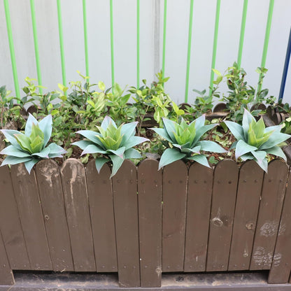 2 Pcs Large Agave Plants Artificial Succulents Fake Succulents Unpotted for Family Office Decor