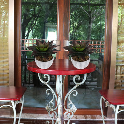 2 Pcs Large Agave Plants Artificial Succulents Fake Succulents Unpotted for Family Office Decor