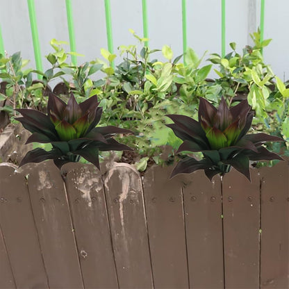 2 Pcs Large Agave Plants Artificial Succulents Fake Succulents Unpotted for Family Office Decor