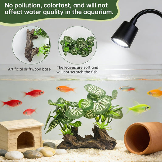 Fish Tank Decor, Aquarium Plants, Reptile Tank Accessories
