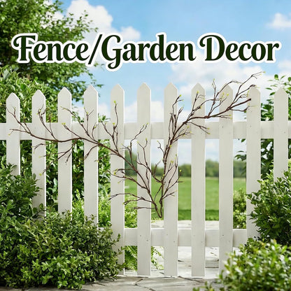 118" Fake Tree Willow Leaves Branches Twig Garland Hanging Decor