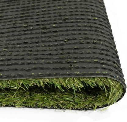 Artificial Grass Puppy Potty Training Pad with Tray, 15" x 30" Reusable Pee Pad for Small Pets and Dogs