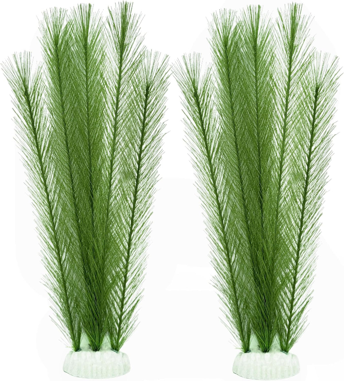 Plastic Fish Tank Plants Soft Silk Water Grass for Terrarium Simulate Plants and Aquarium Landscape(12")