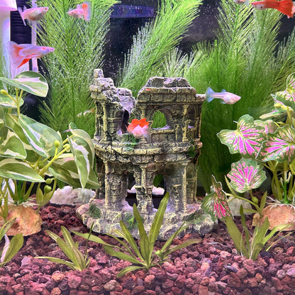 Plastic Fish Tank Plants Soft Silk Water Grass for Terrarium Simulate Plants and Aquarium Landscape(12")