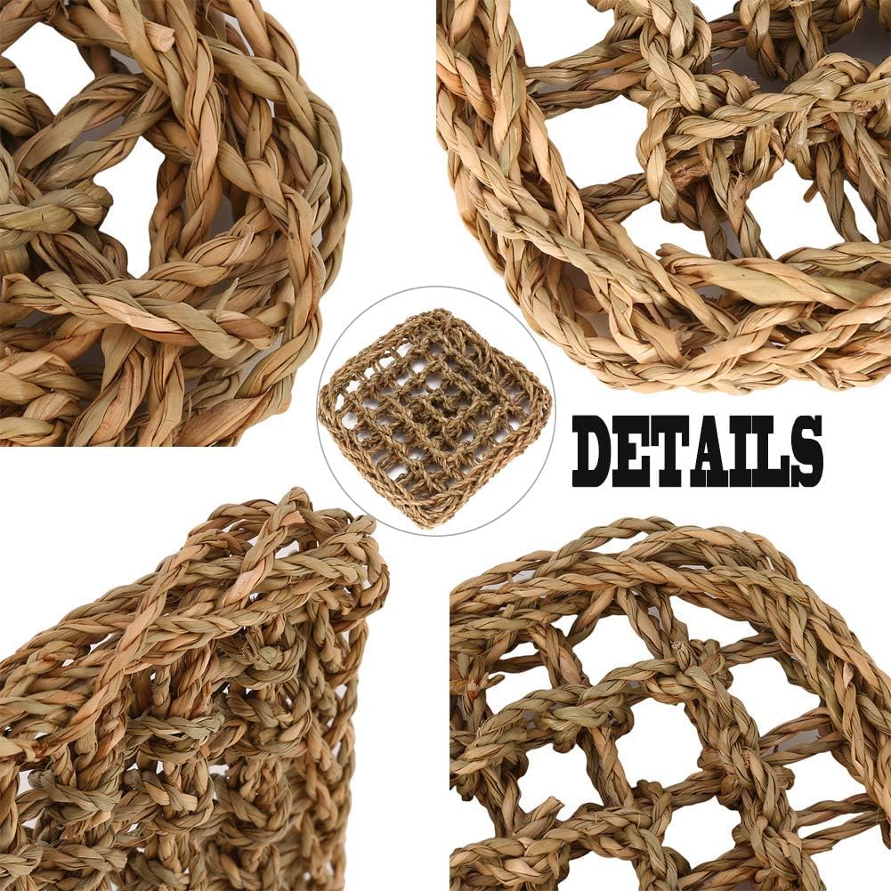 PIVBY Bearded Dragon Hammock, Bearded Dragon Tank Accessories, Flexible Reptile Jungle Vines Terrarium Decor for Chameleon, Lizards, Crested Geckos, Snakes, Lguana, Amphibian Reptiles Habitats