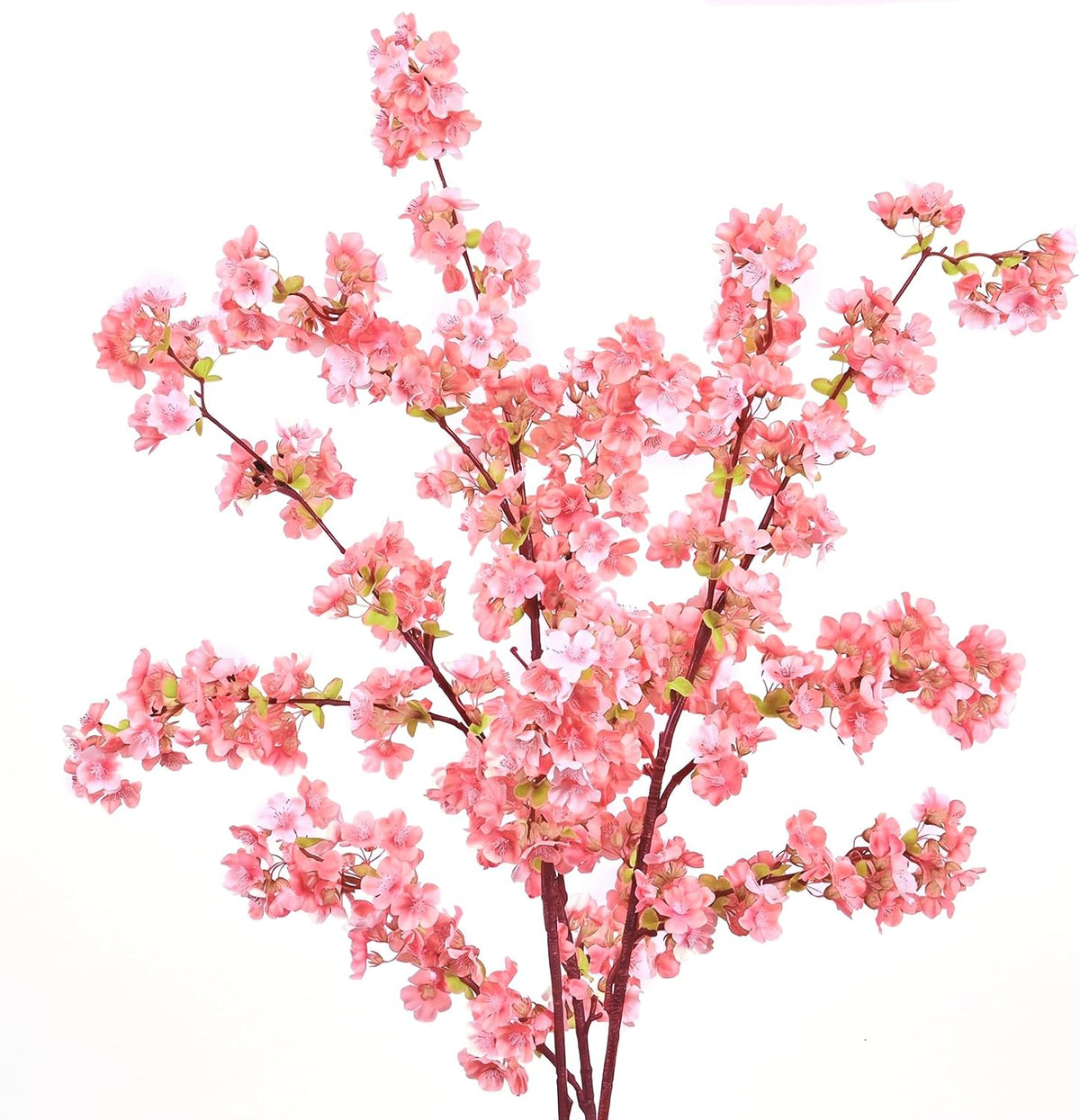 3 Pcs Artificial Cherry Blossom Branches 39'' Cherry Blossom Tree Decor