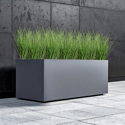 10 Pcs Artificial Plants Fake Wheat Grass, 13.5inch Greenery Stems Faux Shrubs Onion Grass Tall Grasss Plastic Shrubs, UV Resistant Artificial Grasss Plant for Indoor Outdoor Home Office Garden Patio