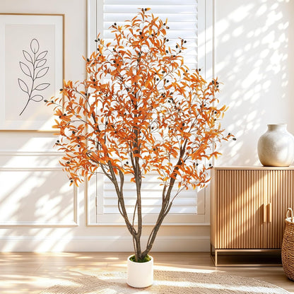 Artificial Cherry Blossom Tree 6FT, Pink Faux Floor Tree