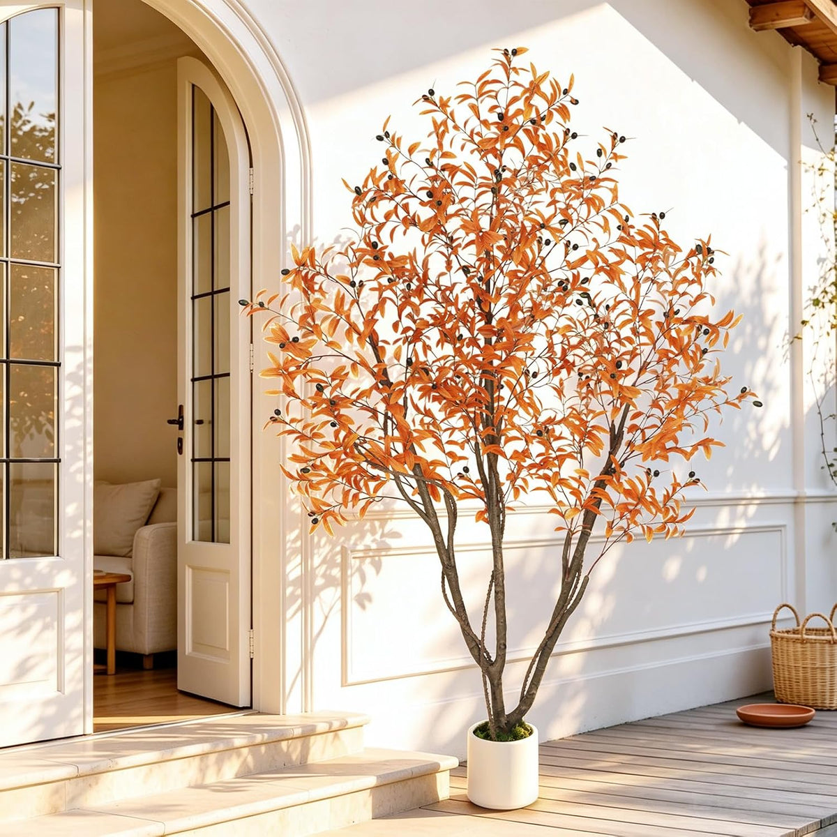 Artificial Cherry Blossom Tree 6FT, Pink Faux Floor Tree