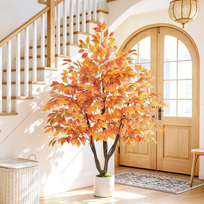 Artificial Cherry Blossom Tree 6FT, Pink Faux Floor Tree