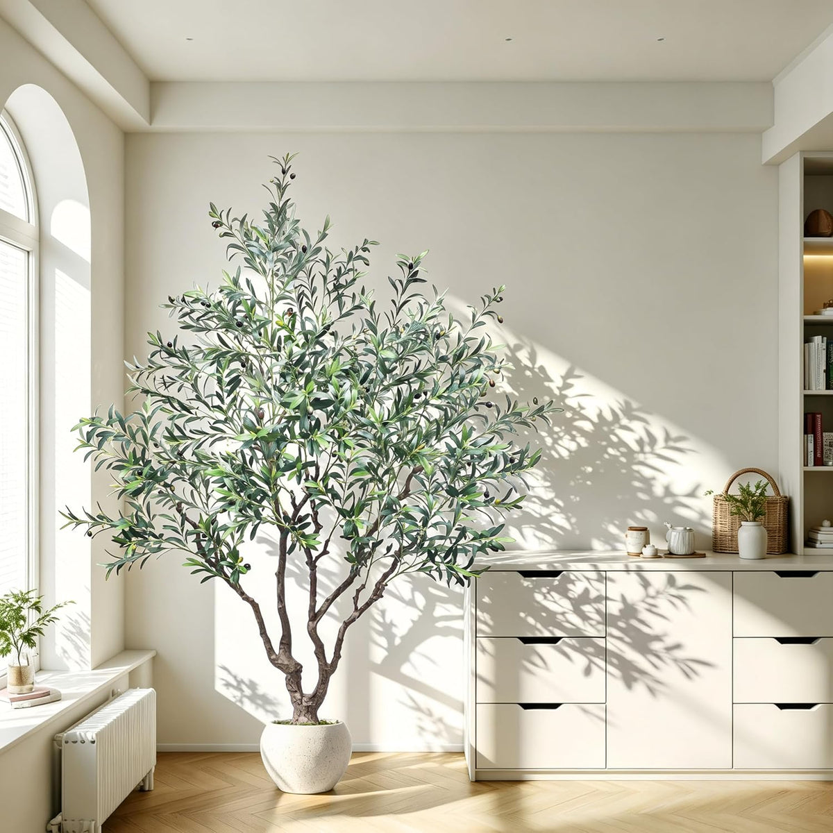Artificial Cherry Blossom Tree 6FT, Pink Faux Floor Tree