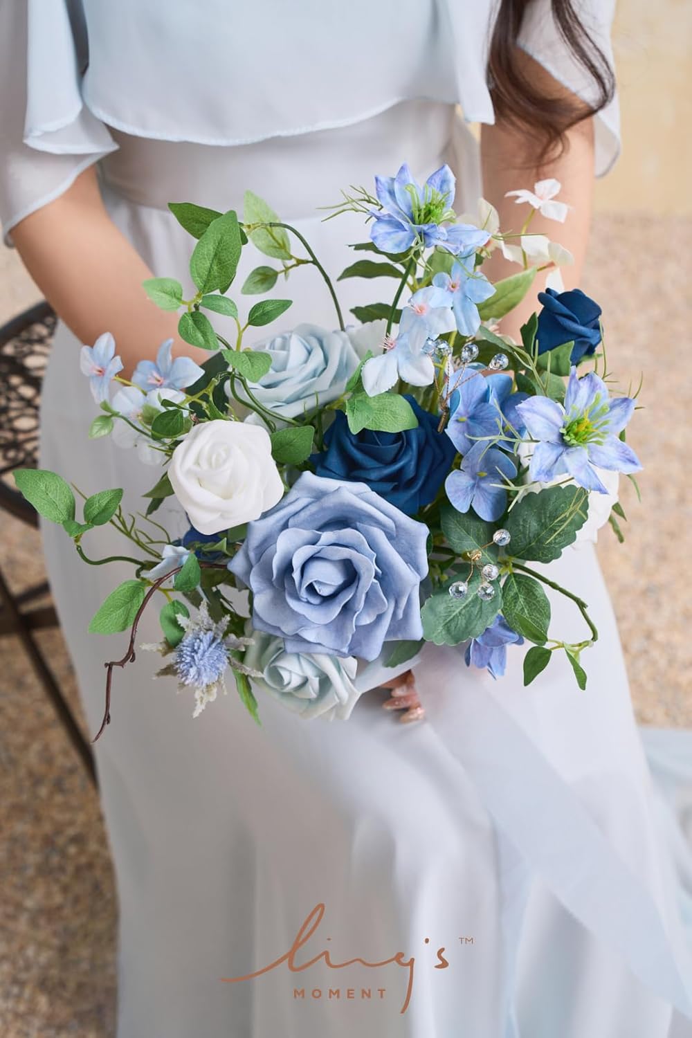 Artificial Flowers Fake Roses Faux Peony Foam Gardenia White | Foam Flower, Real Touch Filler Flower, Indoor Outdoor Decor, Table Centerpieces, Wedding Bouquets, Floral Arrangments, 23pcs