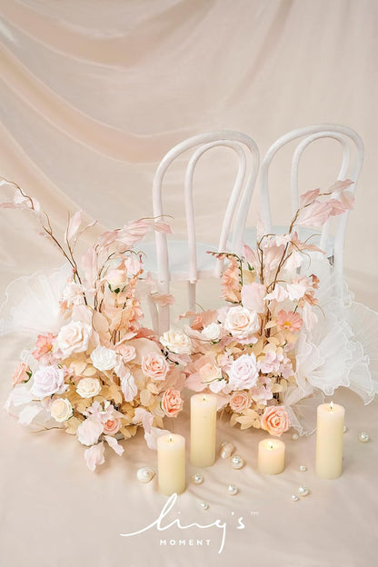 Artificial Flowers Fake Roses Faux Peony Foam Gardenia White | Foam Flower, Real Touch Filler Flower, Indoor Outdoor Decor, Table Centerpieces, Wedding Bouquets, Floral Arrangments, 23pcs