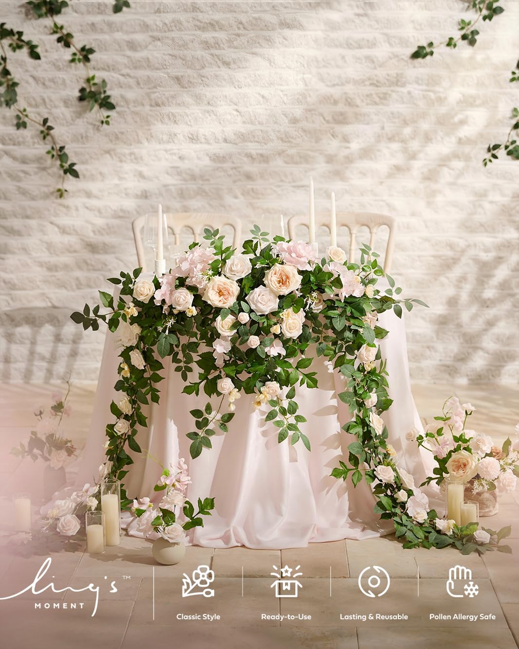 Artificial Flowers Fake Roses Faux Peony Foam Gardenia White | Foam Flower, Real Touch Filler Flower, Indoor Outdoor Decor, Table Centerpieces, Wedding Bouquets, Floral Arrangments, 23pcs