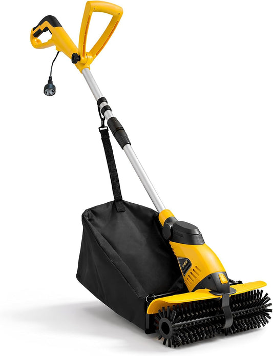Electric Power Broom Artificial Turf Sweeper Outdoor Turf Cleaner Machine