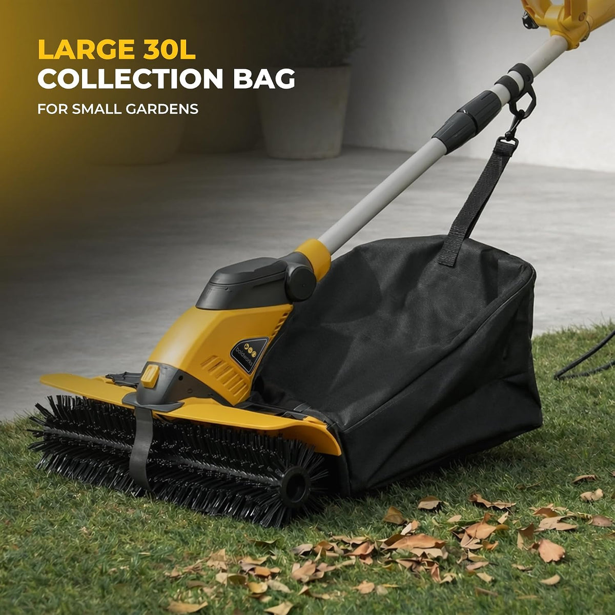 Electric Power Broom Artificial Turf Sweeper Outdoor Turf Cleaner Machine
