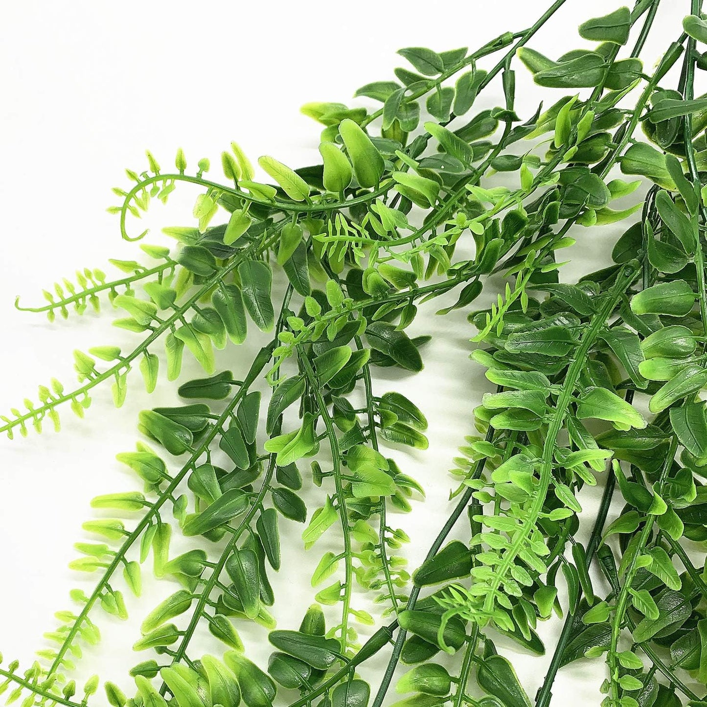 Artificial Rosemary Plants, Fake Plant Bushes Plastic Greenery Grass Faux Shrubs for Home Decor Kitchen Bathroom Farmhouse Room Shelf Desk Coffee Table Vase Pot Planter Filler DIY Decorations 6 Pack