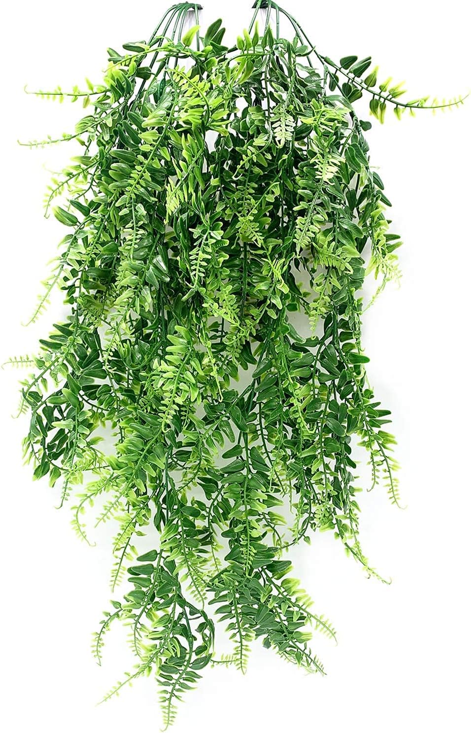 Artificial Rosemary Plants, Fake Plant Bushes Plastic Greenery Grass Faux Shrubs for Home Decor Kitchen Bathroom Farmhouse Room Shelf Desk Coffee Table Vase Pot Planter Filler DIY Decorations 6 Pack