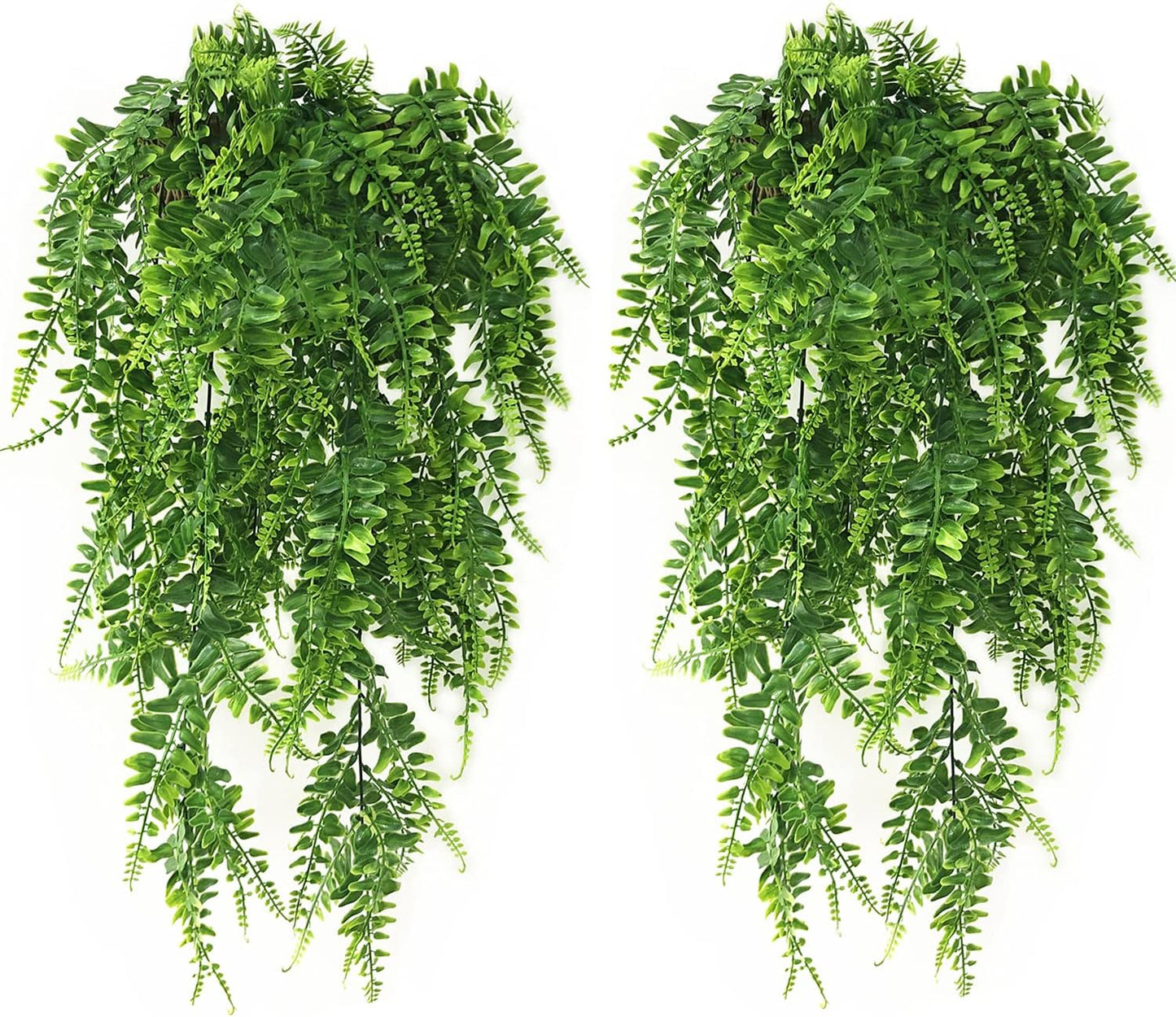 Artificial Rosemary Plants, Fake Plant Bushes Plastic Greenery Grass Faux Shrubs for Home Decor Kitchen Bathroom Farmhouse Room Shelf Desk Coffee Table Vase Pot Planter Filler DIY Decorations 6 Pack