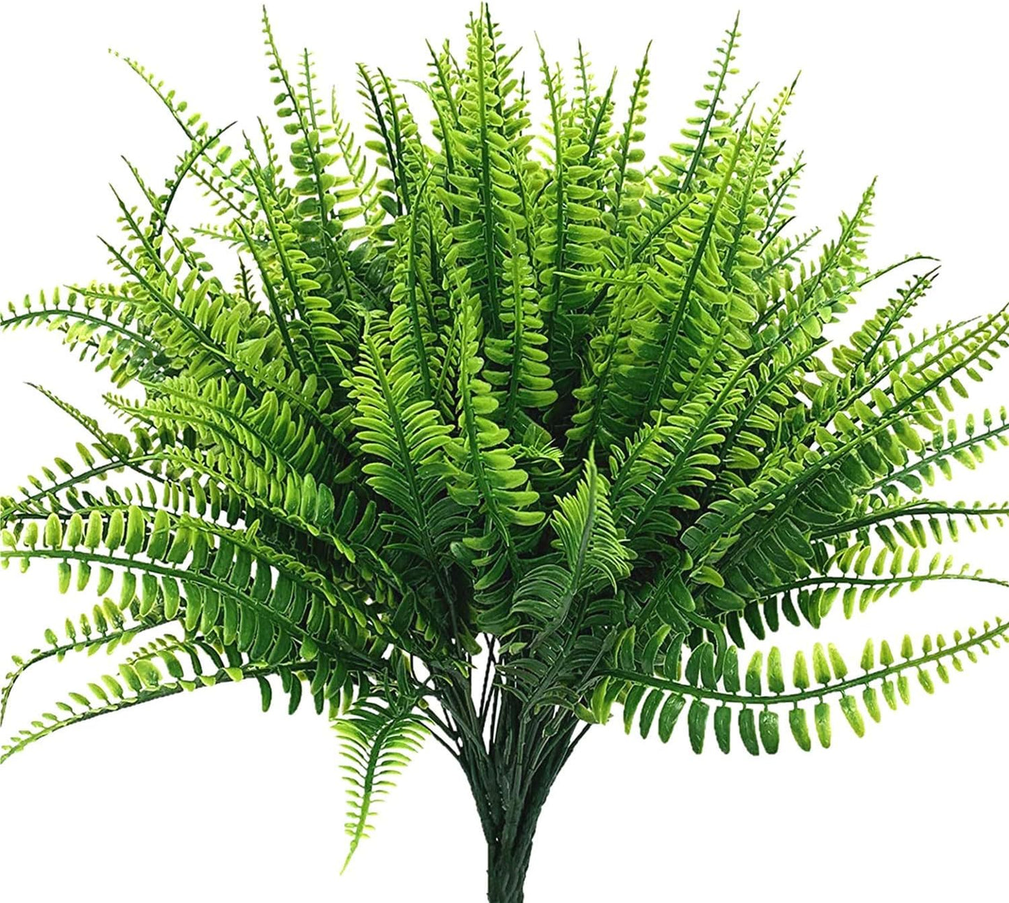 Artificial Rosemary Plants, Fake Plant Bushes Plastic Greenery Grass Faux Shrubs for Home Decor Kitchen Bathroom Farmhouse Room Shelf Desk Coffee Table Vase Pot Planter Filler DIY Decorations 6 Pack