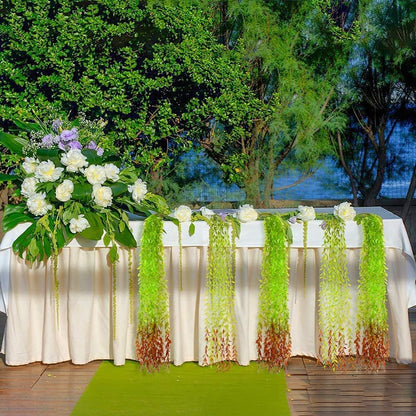 Artificial Rosemary Plants, Fake Plant Bushes Plastic Greenery Grass Faux Shrubs for Home Decor Kitchen Bathroom Farmhouse Room Shelf Desk Coffee Table Vase Pot Planter Filler DIY Decorations 6 Pack