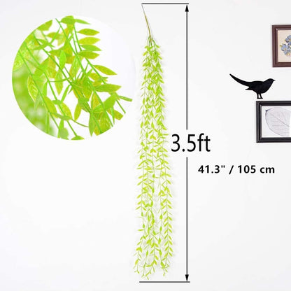 Artificial Rosemary Plants, Fake Plant Bushes Plastic Greenery Grass Faux Shrubs for Home Decor Kitchen Bathroom Farmhouse Room Shelf Desk Coffee Table Vase Pot Planter Filler DIY Decorations 6 Pack