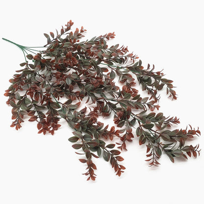 Artificial Rosemary Plants, Fake Plant Bushes Plastic Greenery Grass Faux Shrubs for Home Decor Kitchen Bathroom Farmhouse Room Shelf Desk Coffee Table Vase Pot Planter Filler DIY Decorations 6 Pack