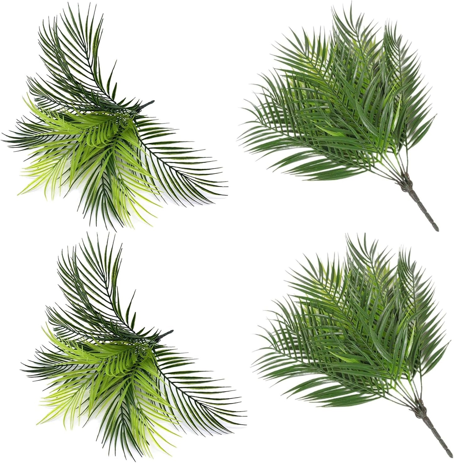 Artificial Rosemary Plants, Fake Plant Bushes Plastic Greenery Grass Faux Shrubs for Home Decor Kitchen Bathroom Farmhouse Room Shelf Desk Coffee Table Vase Pot Planter Filler DIY Decorations 6 Pack