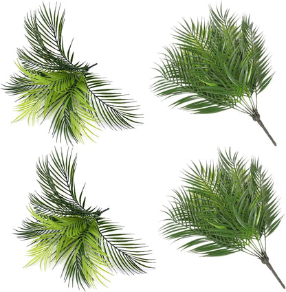 Artificial Rosemary Plants, Fake Plant Bushes Plastic Greenery Grass Faux Shrubs for Home Decor Kitchen Bathroom Farmhouse Room Shelf Desk Coffee Table Vase Pot Planter Filler DIY Decorations 6 Pack