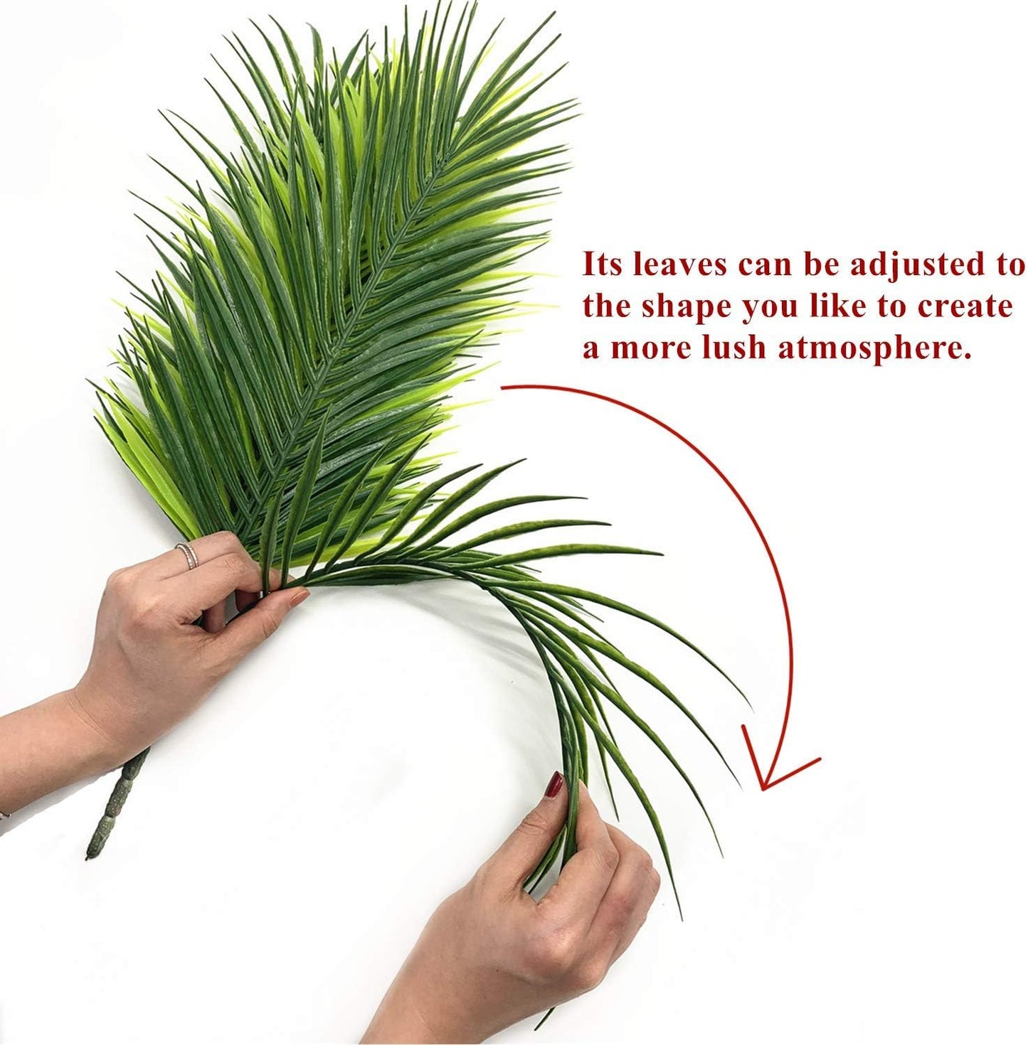 Artificial Rosemary Plants, Fake Plant Bushes Plastic Greenery Grass Faux Shrubs for Home Decor Kitchen Bathroom Farmhouse Room Shelf Desk Coffee Table Vase Pot Planter Filler DIY Decorations 6 Pack