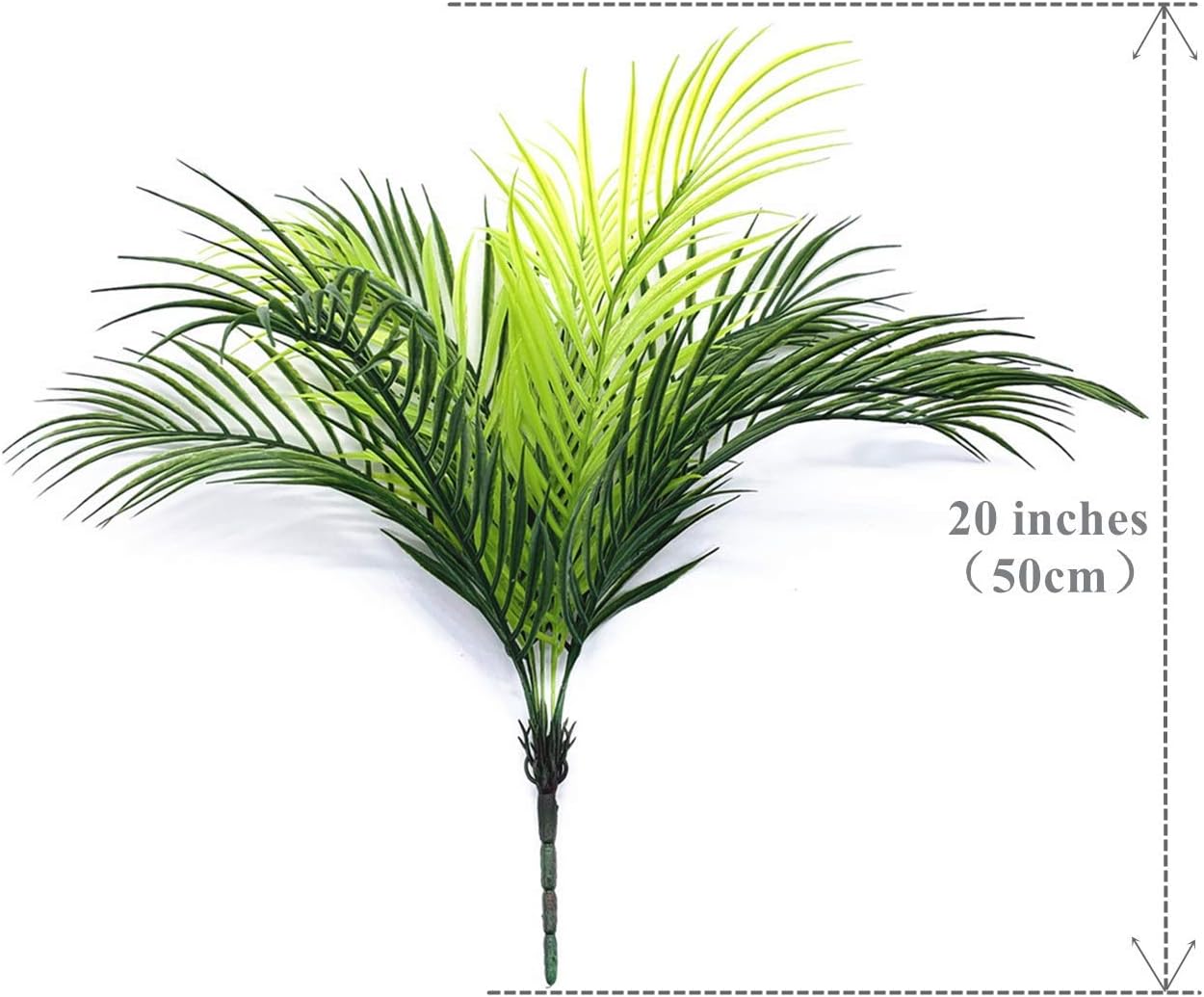 Artificial Rosemary Plants, Fake Plant Bushes Plastic Greenery Grass Faux Shrubs for Home Decor Kitchen Bathroom Farmhouse Room Shelf Desk Coffee Table Vase Pot Planter Filler DIY Decorations 6 Pack