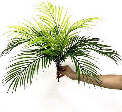 Artificial Rosemary Plants, Fake Plant Bushes Plastic Greenery Grass Faux Shrubs for Home Decor Kitchen Bathroom Farmhouse Room Shelf Desk Coffee Table Vase Pot Planter Filler DIY Decorations 6 Pack