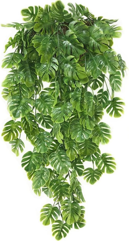Artificial Rosemary Plants, Fake Plant Bushes Plastic Greenery Grass Faux Shrubs for Home Decor Kitchen Bathroom Farmhouse Room Shelf Desk Coffee Table Vase Pot Planter Filler DIY Decorations 6 Pack
