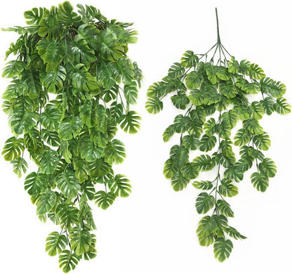Artificial Rosemary Plants, Fake Plant Bushes Plastic Greenery Grass Faux Shrubs for Home Decor Kitchen Bathroom Farmhouse Room Shelf Desk Coffee Table Vase Pot Planter Filler DIY Decorations 6 Pack