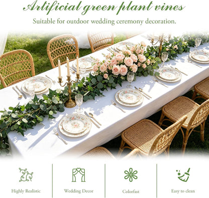 3 Strands Lemon Artificial Vines, 71" Lemon Silk Vine Garland with Green Leaves, Fake Hanging Plants Greenery Decor for Home, Bedroom, Wall, Party, Wedding Decoration