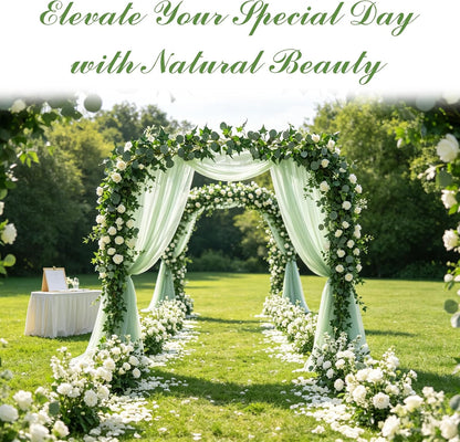 3 Strands Lemon Artificial Vines, 71" Lemon Silk Vine Garland with Green Leaves, Fake Hanging Plants Greenery Decor for Home, Bedroom, Wall, Party, Wedding Decoration