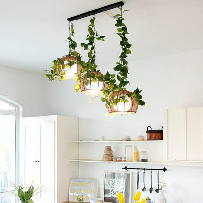 3 Strands Lemon Artificial Vines, 71" Lemon Silk Vine Garland with Green Leaves, Fake Hanging Plants Greenery Decor for Home, Bedroom, Wall, Party, Wedding Decoration