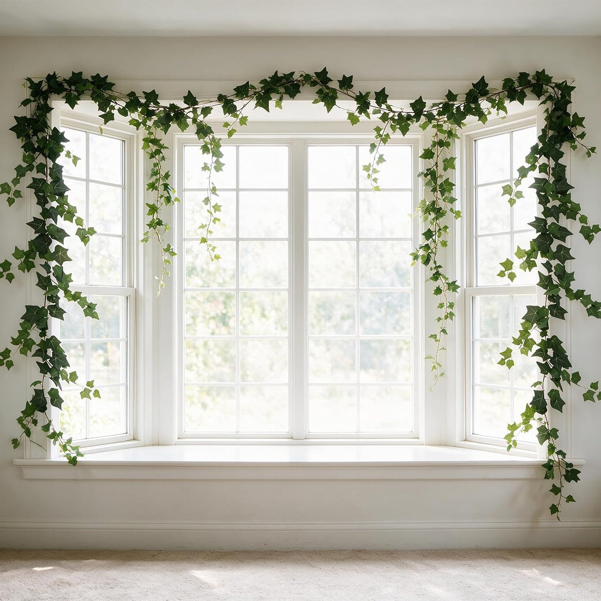 3 Strands Lemon Artificial Vines, 71" Lemon Silk Vine Garland with Green Leaves, Fake Hanging Plants Greenery Decor for Home, Bedroom, Wall, Party, Wedding Decoration