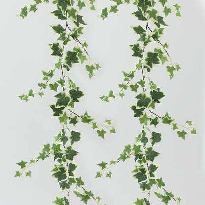 3 Strands Lemon Artificial Vines, 71" Lemon Silk Vine Garland with Green Leaves, Fake Hanging Plants Greenery Decor for Home, Bedroom, Wall, Party, Wedding Decoration