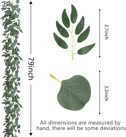 3 Strands Lemon Artificial Vines, 71" Lemon Silk Vine Garland with Green Leaves, Fake Hanging Plants Greenery Decor for Home, Bedroom, Wall, Party, Wedding Decoration