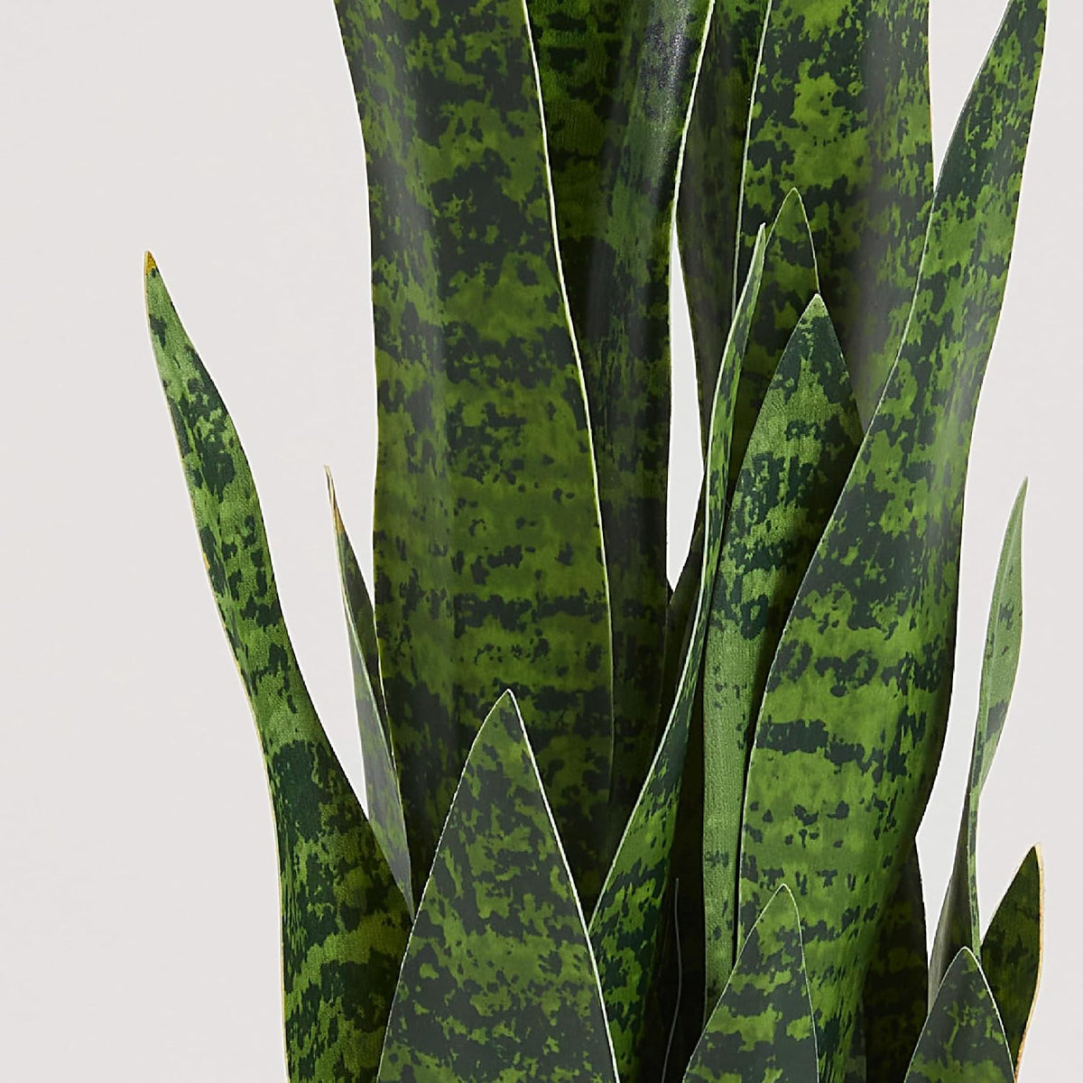 3ft Artificial Snake Plant - Lifelike Leaves, Faux Silk Sansevieria