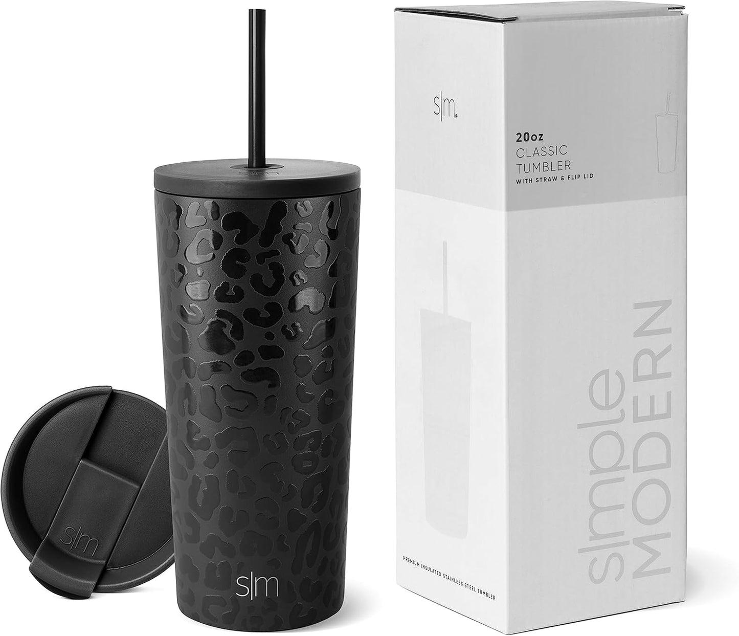 Iced Coffee Tumbler, Insulated | 24oz | Yellow | Reusable Stainless Steel Cup, Travel Mug, Water Bottle with Straw | Cupholder Friendly & Spill Resistant, Buttercup