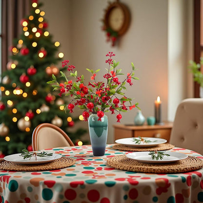 Artificial Pomegranate Tree Branches, 37.4 Inches, 3-Piece Set