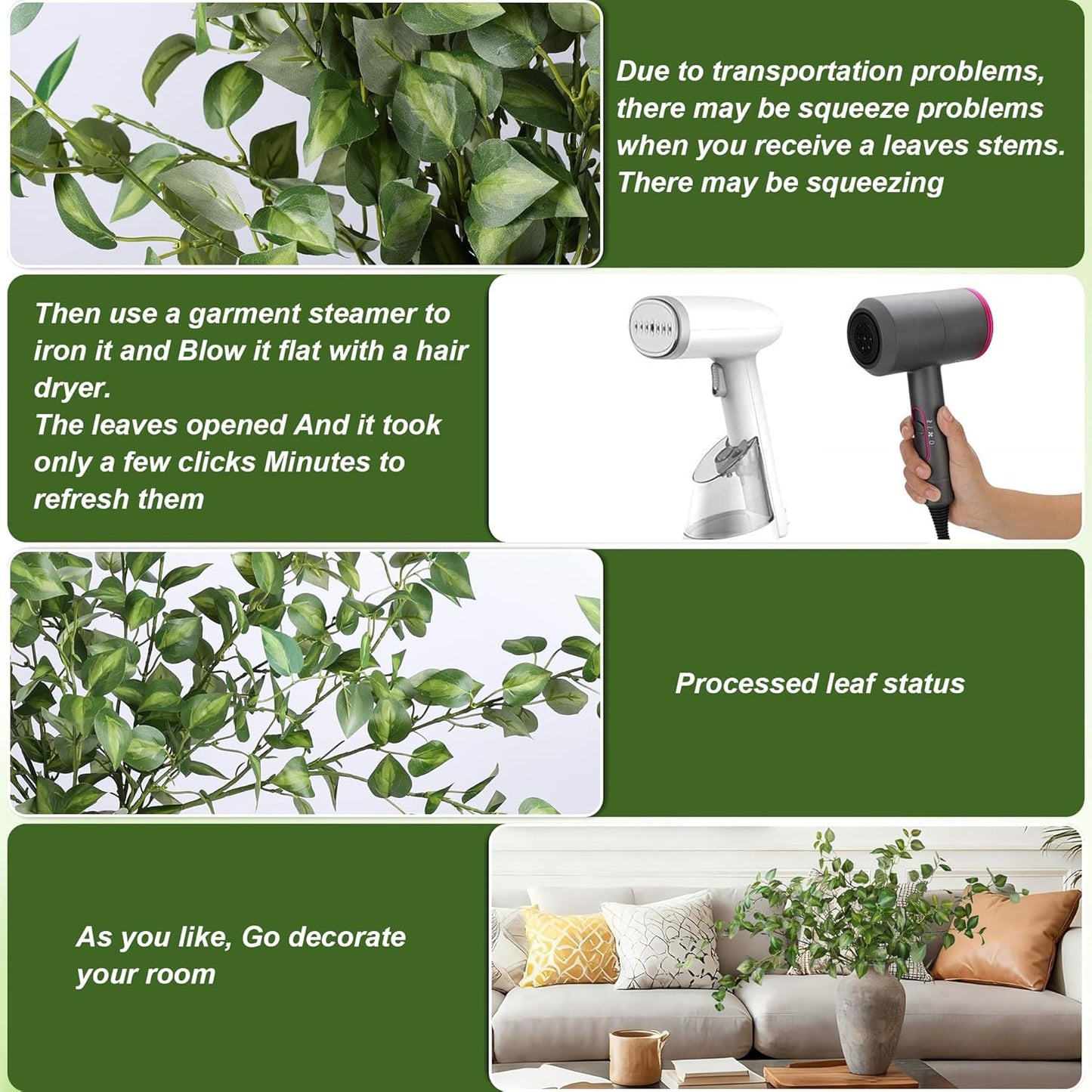 HyeFlora Artificial Outdoor Plants for Spring Summer Decoration,10PCS Fake Greenery Plants Stems Faux Rosemary Bush Grass Sprigs Branches DIY for Festival Home Kitchen Garden Farmhouse Office Decor