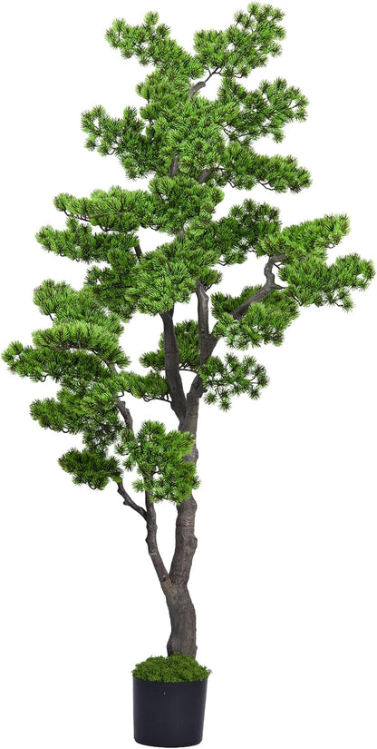 4FT Artificial Bonsai Tree Faux Tall Fake 48 inch Realistic Floor Plant