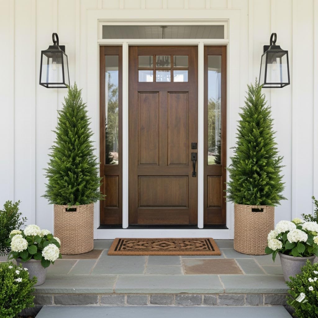 3FT Artificial Cedar Trees 2 Pack
