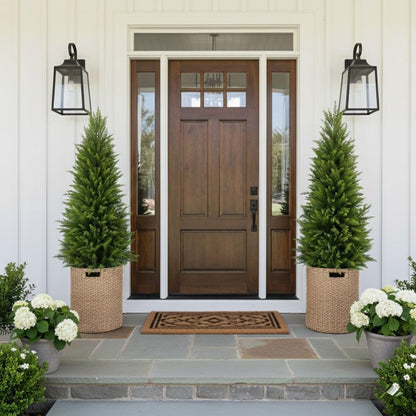 3FT Artificial Cedar Trees 2 Pack
