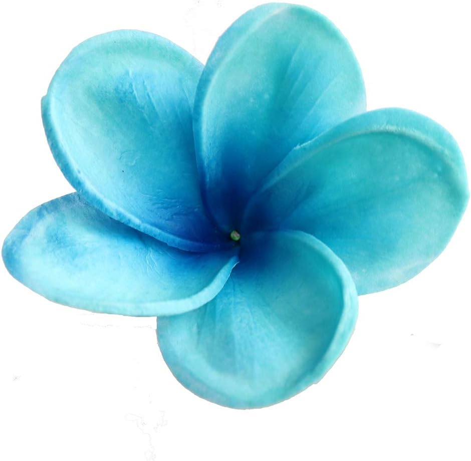 10PCS Artificial Plumeria Flowers with Stem, Apricot