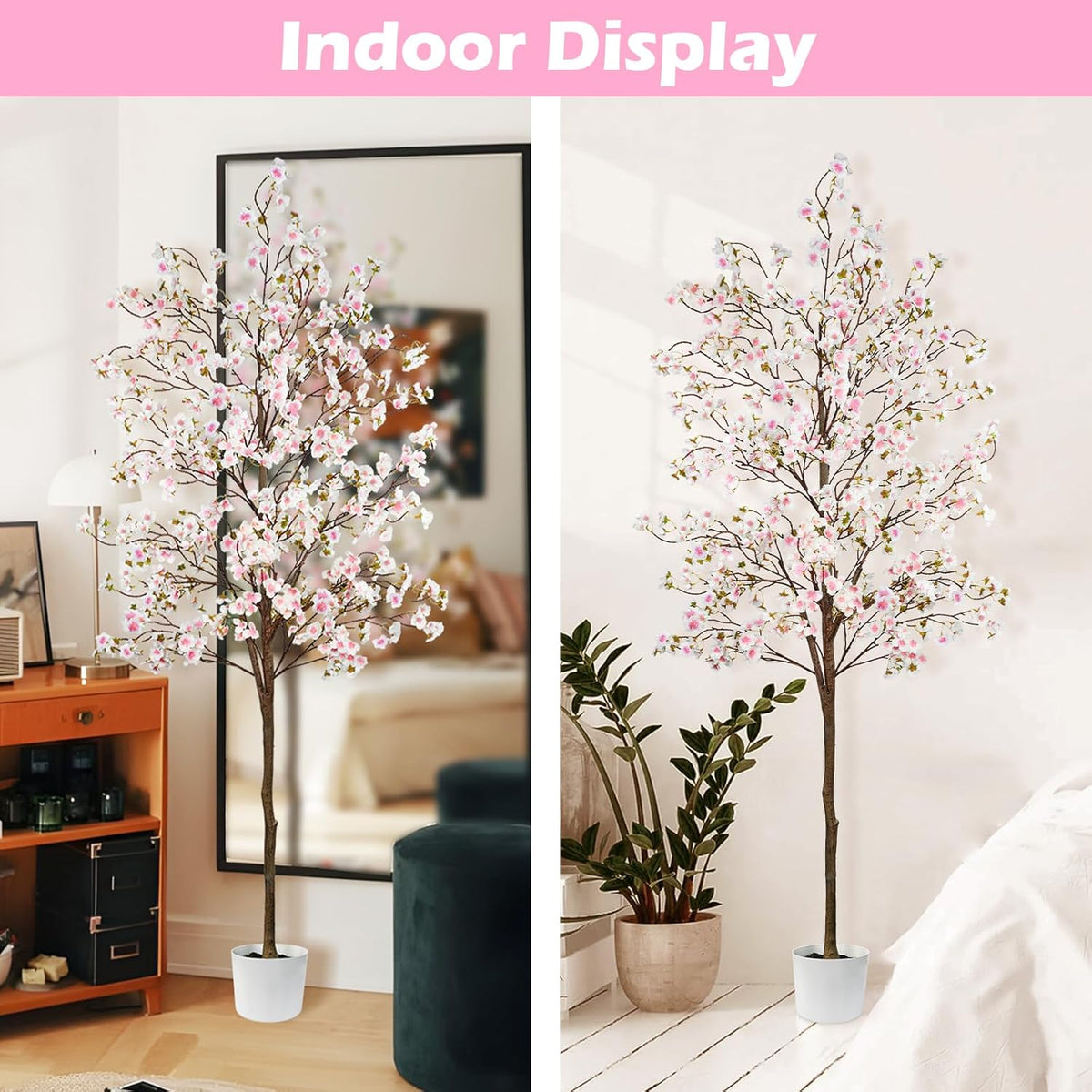 Artificial Eucalyptus Tree 6FT, Faux Floor Tree Indoor Outdoor